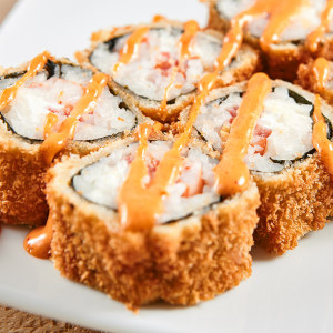 Iri sushis croustillant