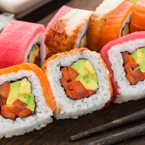 Rainbow Roll (10 pcs)